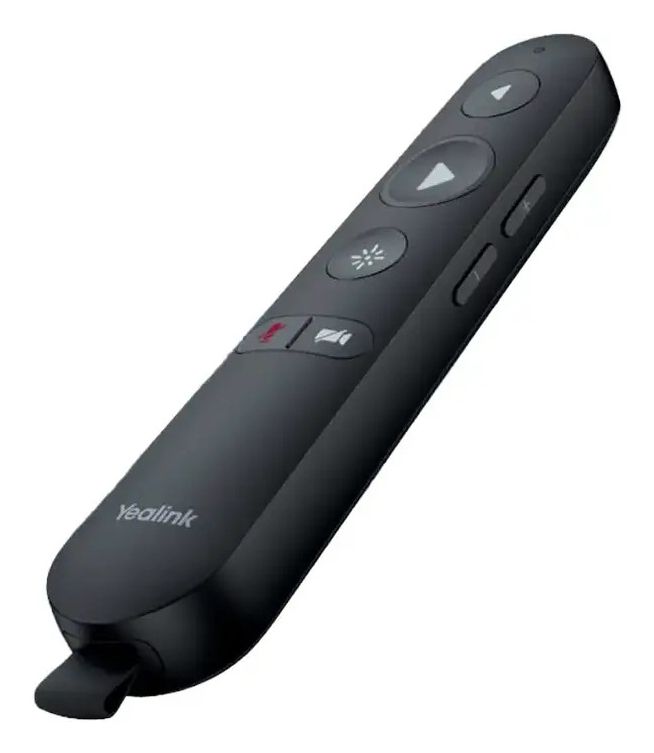Yealink MB-Remote Afstandsbediening RF Draadloos Videovergadersysteem Drukknopen