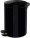 helit H2404095 - Pedaalafvalbak „the knight“ 3 L zwart