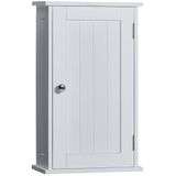 Bath Vida 333466 Priano Badkamermeubel, wandmontage, opbergrek, wit, 50 x 30 x 14 cm