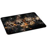 PEDEA Gaming & Office muismat - 350 x 280 mm - met genaaide randen en antislip onderkant, skulls