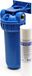 Naturewater NW-BR10B1, filtre à eau avec un système de filtration, 5 µm, cartouche filtrante 20,67 mm (1/2"), cartouche filtrante PP Ø60 mm, support mural pour filtre, clé de filtre, filtre à sédiments