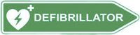 MedX5 AED-Z-SCHILD-R AED-bord Buiten Aluminium