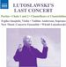 Naxos Lutoslawski: Partita | Chains I & II | Chantefleurs et Chantefables (CD)