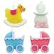 PME Baby Set CA001 Kaarsjes Meerkleurig 4 stuk(s)