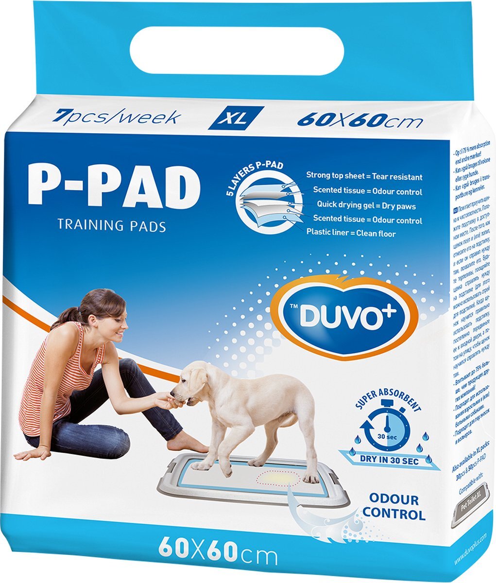 Duvo P-PADS XL - 50st - 60x60cm