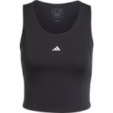 adidas dames Techfit Cropped Training Tank Top Shirt, BLACK, XXS