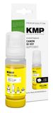 KMP 1587,5009 Jaune Compatible avec Canon GI55Y (6291C001) 70 ml