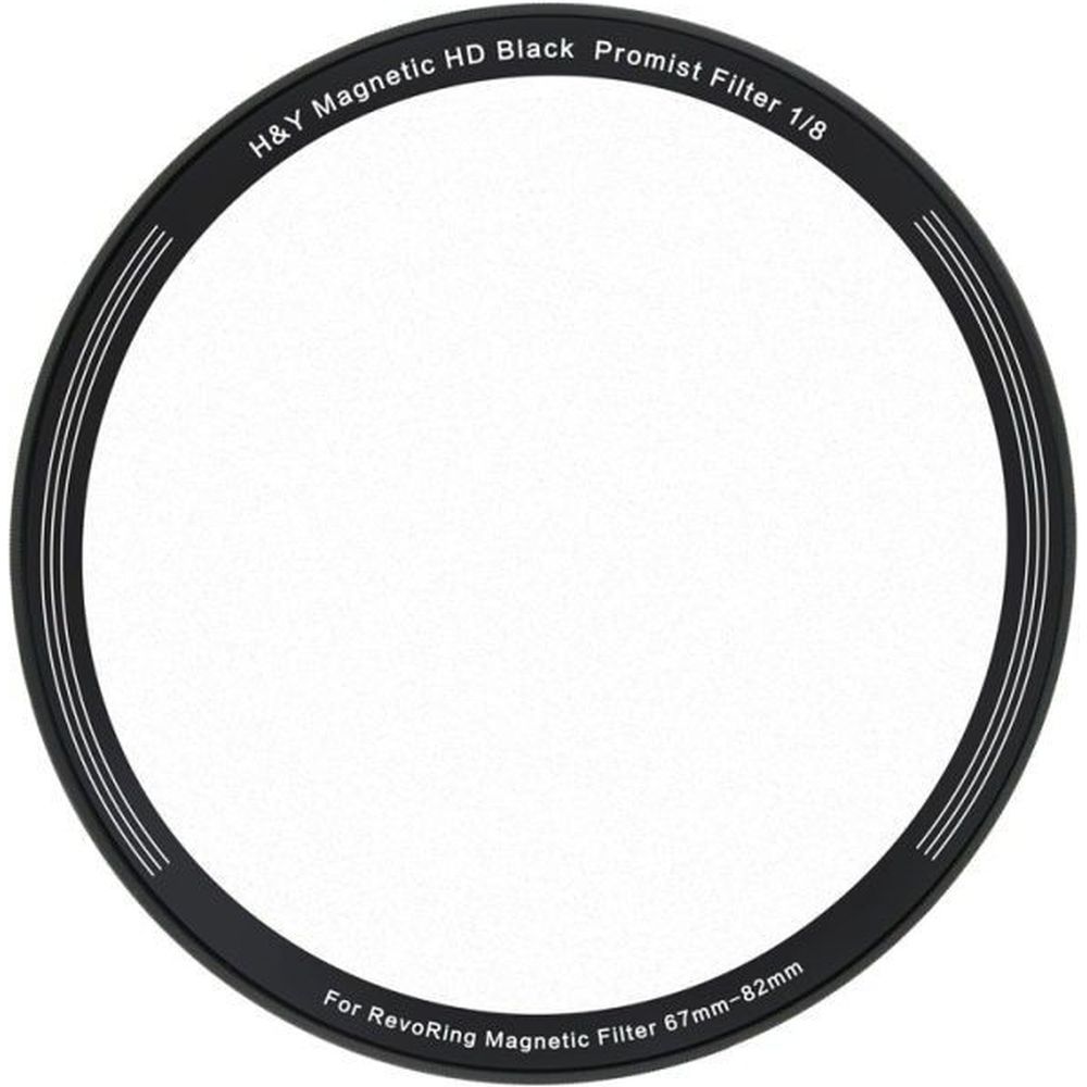 H&Y Black mist magnetic 1/8 clip-on filter for RevoRing 67-82mm