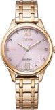 Citizen EM0503-75X Horloge - Staal - Rosékleurig - Ø 32 mm
