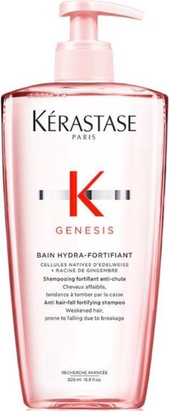 K&#233;rastase Genesis Bain Hydra-Fortifiant - Anti-haaruitval shampoo voor dun of vettig haar - 500ml