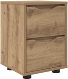 vidaXL Nachtkastje Artisan Eiken Hout 30.5 x 30 x 43 cm