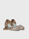 Toni Pons Geborduurde espadrilles met sleehak voor dames | CASTELL