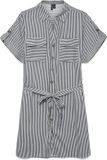 VERO MODA VMBUMPY SS SHORT SHIRT DRESS WVN NOOS