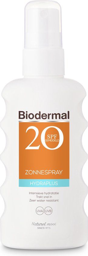 Biodermal Hydraplus Zonnespray SPF20 - 175ml