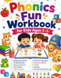 Phonics Fun Workbook for Kids Ages 4–6