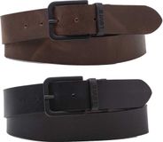 Levis Accessories Reversible Core Metal Riem Bruin, Zwart 110 cm