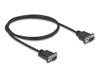 Delock 88000 Câble série Noir 1 m RS-232