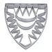 Staedter Kiel Armoiries Cookie Cutter, zilver