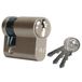 Cavers ISEO Cavers (iseo) Halve cilinder City ISEO 30x10mm Messing vernikkeld gevarieerd V03 KCF005503-520930129V03, NSP