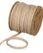 Halbach Seidenbänder Premium Woll gebreide slang (veganistisch) breedte: 8 mm lengte: 15 m slanggaren met draad vulbaar voor doe-het-zelfprojecten en naambordjes kleur: beige