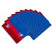 Oxford Collegeblok School A4 geruit met dubbele rand 80 vellen Lineatuur Duo 10 Stuk