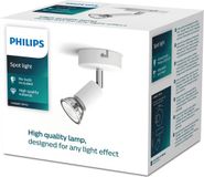 Philips Limbali spot en saillie - 1 lampe - blanc