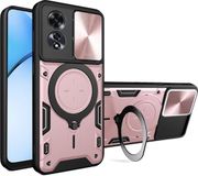 Techsuit Hoesje geschikt voor Oppo A60 4G - CamGuard Pro Back Cover - Roségoud