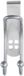 Wenko Deurhaken - 2 stuks - RVS - Zilver