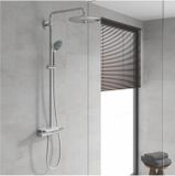 GROHE Douchekolom met thermostaatkraan, Vitalio Joy 260, 3 straalpatronen, 50% water- en energiebesparing, artikelnummer: 26403001