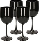 Verre à vin sans marque - 12 pièces - Noir - Plastique - 480 ml