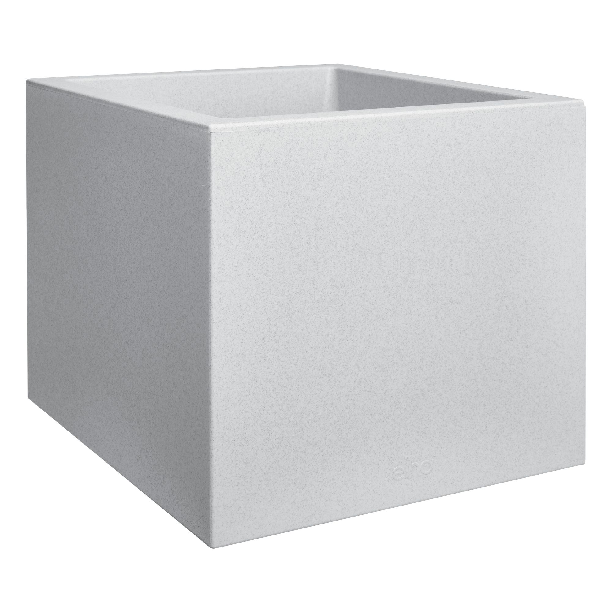 Elho Vivo Next Vierkant 40 Plantenbak - Indoor/Outdoor - Grijs - 100% Recycled Plastic