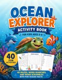 Ocean Explorer Activity Book for Kids Ages 5-8: Book 1