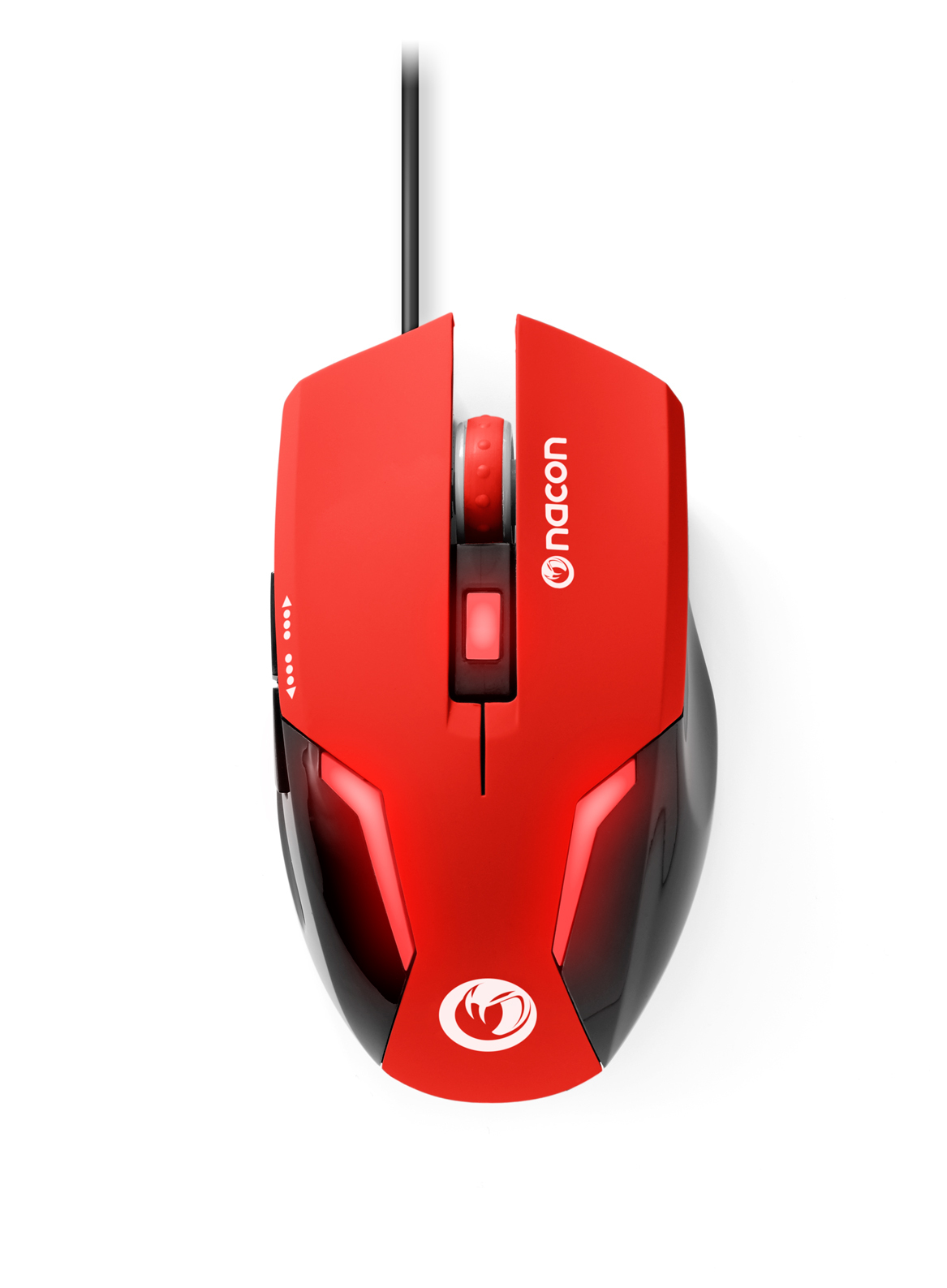 Nacon GM-105 wired gaming muis 2400dpi - rood