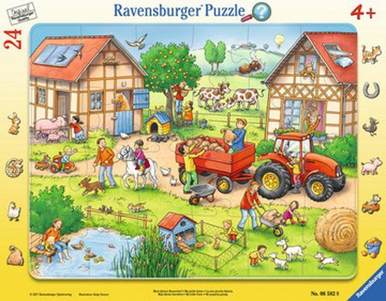 Ravensburger Boerderij Legpuzzel - 24 stukjes - Vanaf 4 jaar