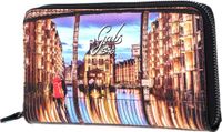 Gabs Leren Portemonnee GMONEY17 Trip Pelle + Bull Wallet Golden