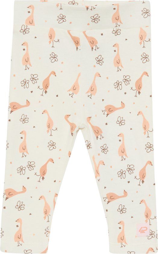 4PRESIDENT Broek - White - Maat 62 - Baby broekjes - Newborn kleding