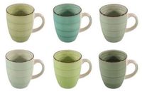 Cookinglife Mokken Delice Groen 350 ml – Set van 6