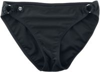 Rock Rebel by EMP Zwart Bikinibroekje met Doodshoofdprint - Dames - XXL