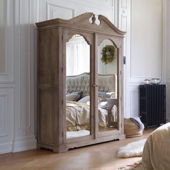 Loberon Kast Somerset antiekbruin
