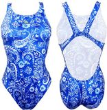 Turbo Cachemir Zwemkleding Blauw 5XL Vrouw