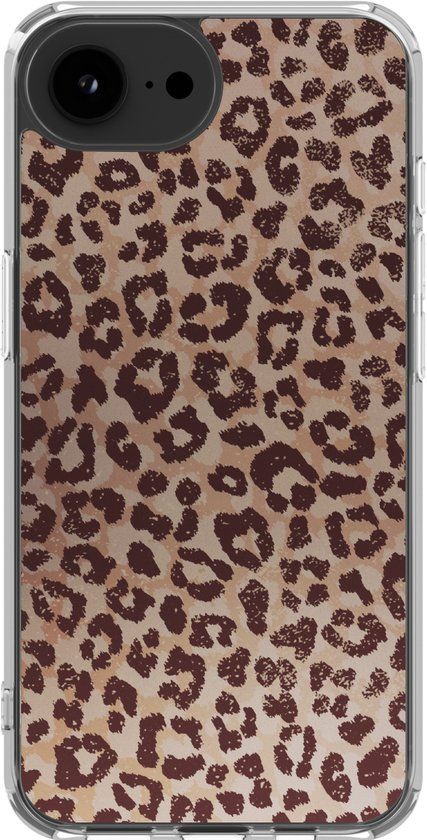 imoshion Hoesje - Geschikt voor Apple iPhone 17e / 16e - Design hoesje - Leopard Mood