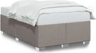 Maison Exclusive - Cadre de lit sans matelas, taupe, 120x200 cm, rembourré