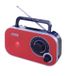Roadstar TRA-2235 Radio portable analogique FM Rouge