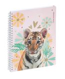 Exacompta - 999144E - Lovely tekstboek - 17 x 22 cm - Tijgerweergave