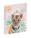 Exacompta - 999144E - Lovely tekstboek - 17 x 22 cm - Tijgerweergave