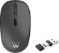 Ewent EW3206 Zwart Optisch RF Draadloos 1000 DPI Ambidextrous Muis