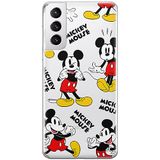ERT GROUP mobiel telefoonhoesje voor Samsung S21 PLUS origineel en officieel erkend Disney patroon Mickey 050