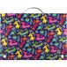 Grafoplás Schooltas met handvat en drukknoopsluiting, polypropyleen, folieformaat, 24,5 x 34,5 x 4 cm, collectie design bits & bobs pop-up design dogs party
