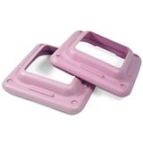 Yes4All Aerobic Stepper Oefenstappen met 3 verstelbare hoogte 10 cm 15 cm 20 cm stappenplatform - fitnessstepper voor thuis en sportschool, aerobics, cardio, gewichten, yoga