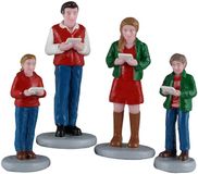 Lemax Caroling Family - Set van 4